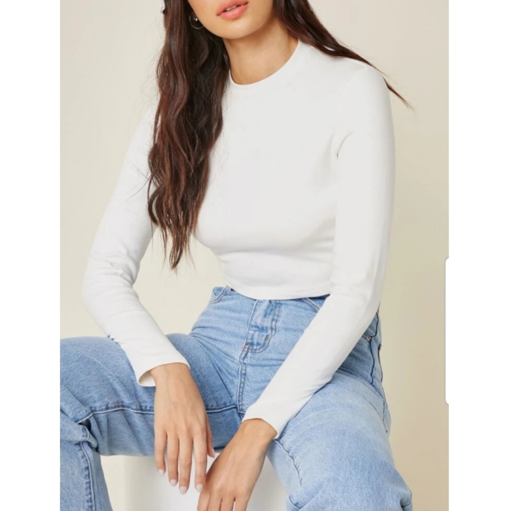 🍂 Solid crop top 🍂 - Picture 3 of 8